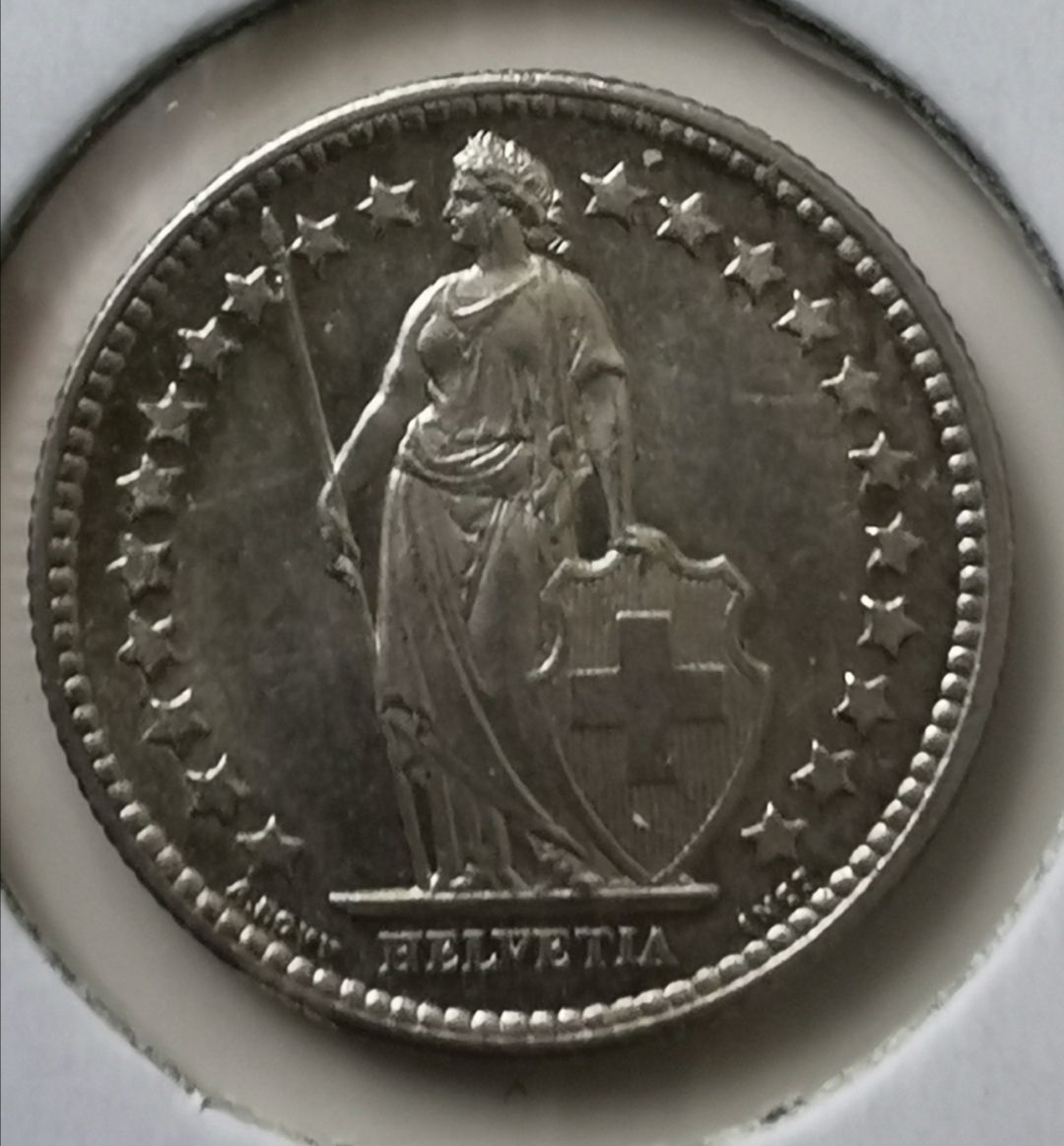 Tutti le monete: 50 Rappen 1882 Silber Unz Stgl – Usato da Zürich venduto da turbopuz 1