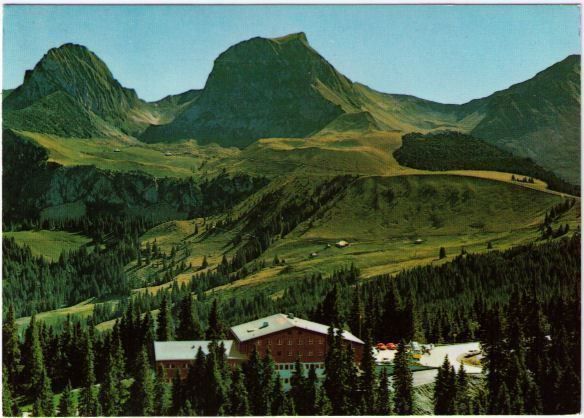 Cartoline postali: Restaurant Berghaus Gurnigel – Usato da Binningen venduto da Mountainrider