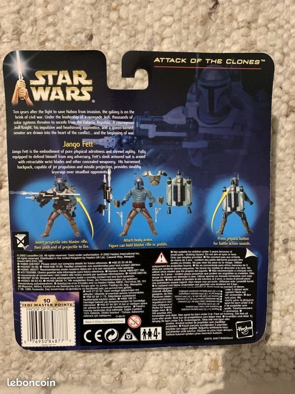 Hasbro Giocattoli: Star Wars Saga AOTC 2002 - Jango Fett Electronic Jetpack – Nuovo (secondo la descrizione) da Gimel venduto da marchaux2006 1