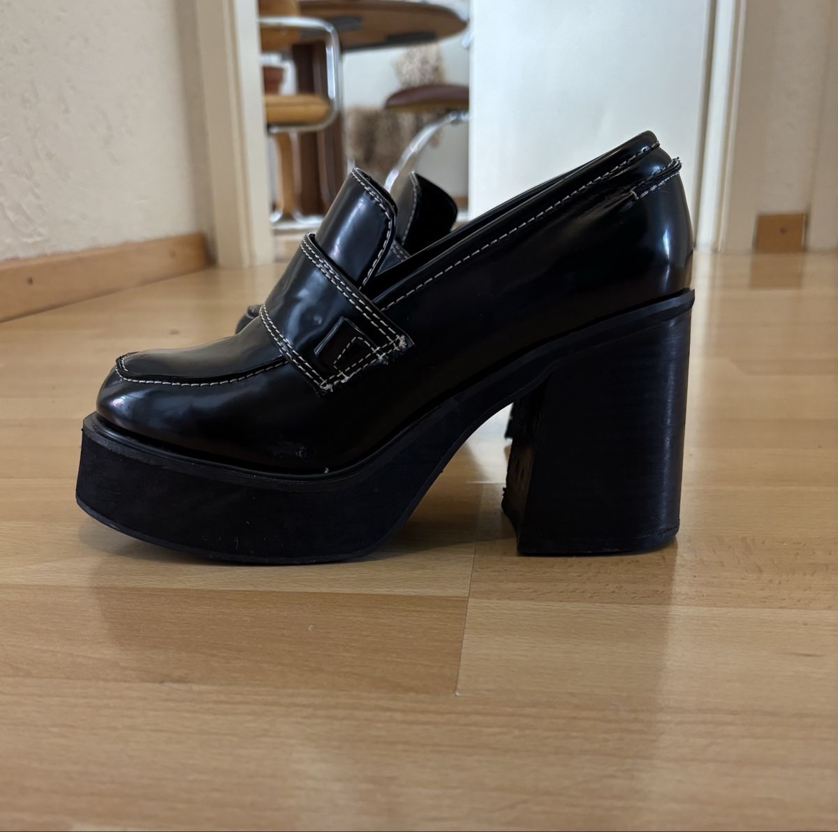 Chaussures femmes: Chunky Plateau Pumps schwarz – D'occasion à Zürich par flocw12 3