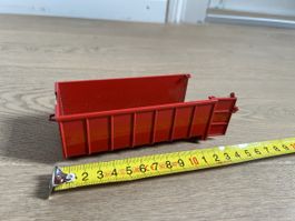 Roter Container Auflieger für Modell LKW