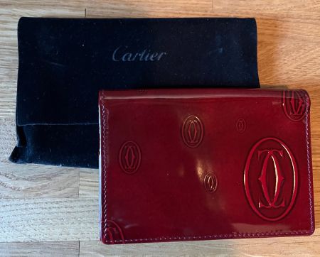 Cartier Kartenetui mit dem Geburtstag Signet