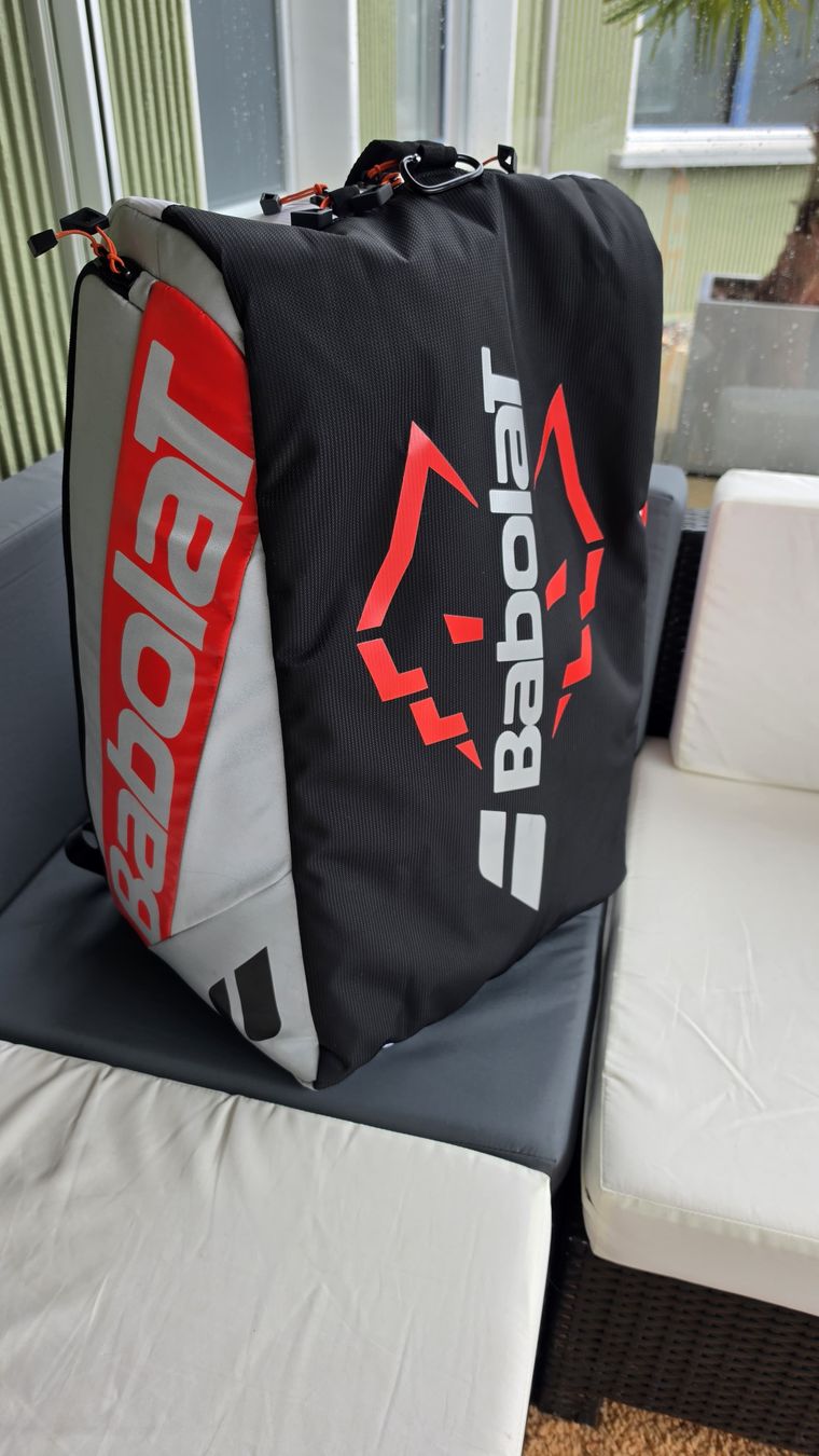Borse: Pro Juan Lebron 2025 Padelschlägertasche- Weiß,Silber – Usato da Chur venduto da R1mac 2