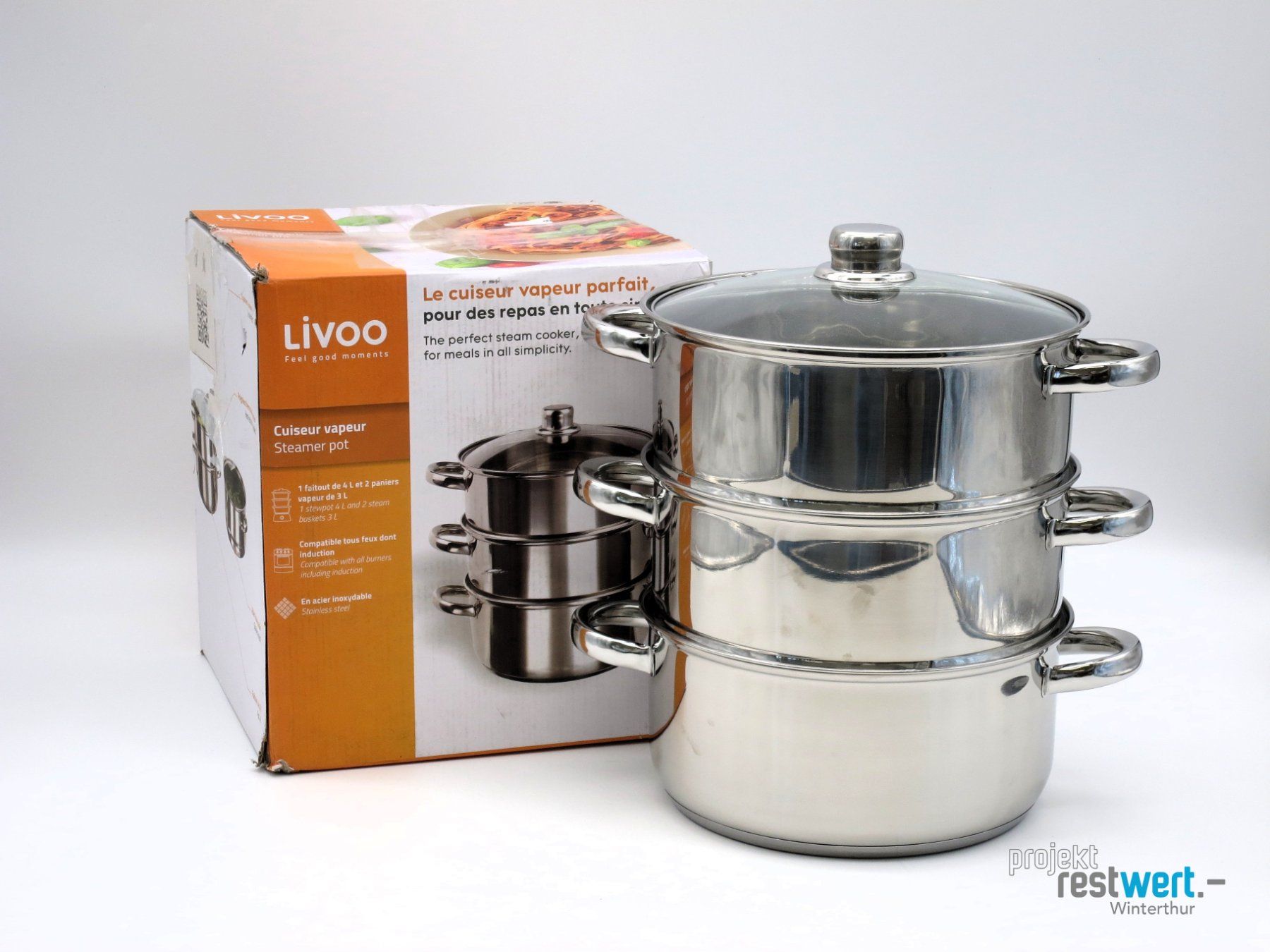 Elettrodomestici da cucina: LIVOO Dampfkocher D24 – Nuovo (secondo la descrizione) da Winterthur venduto da Restwert_Winterthur
