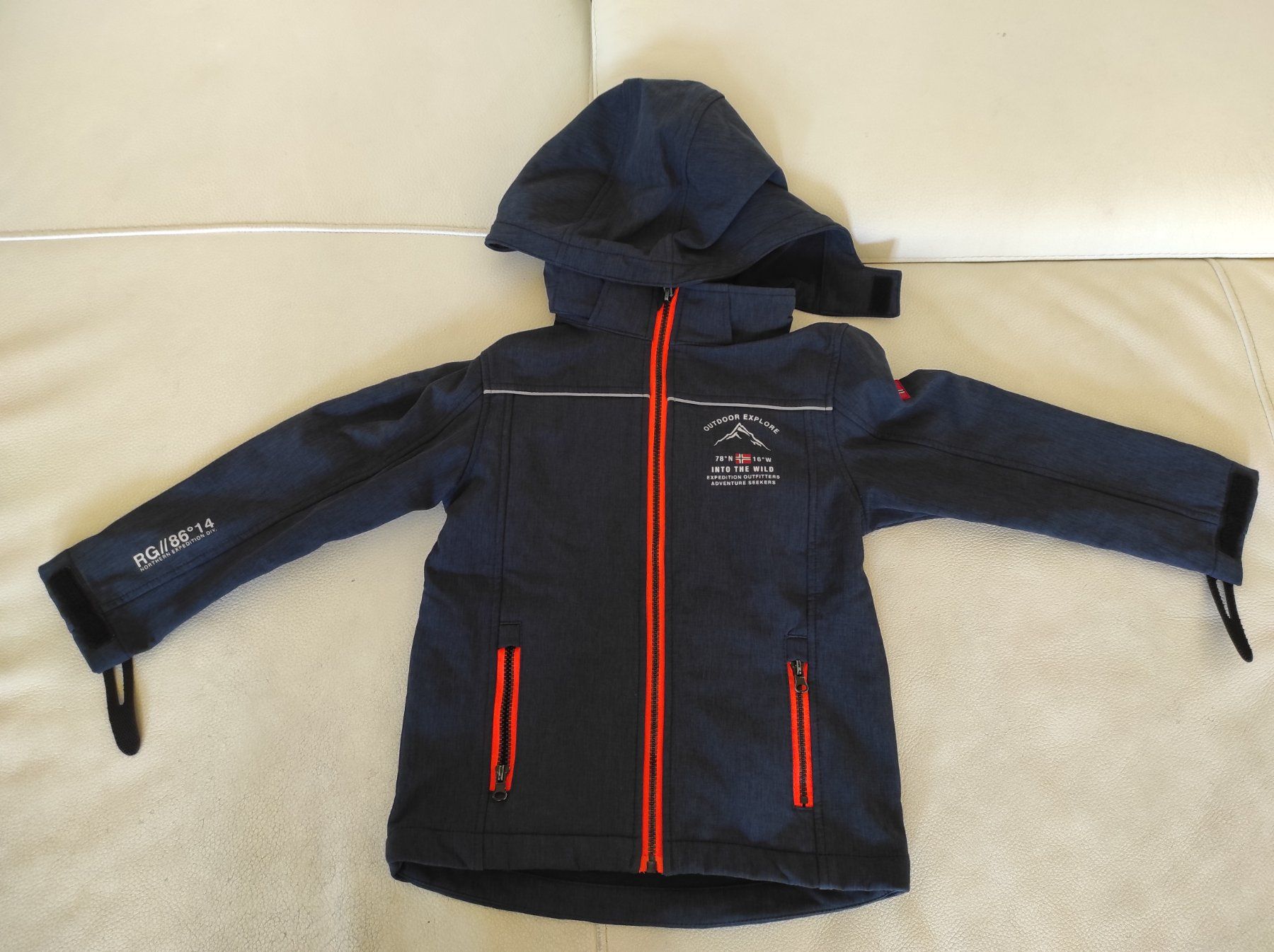 Giacche & Cappotti: Winter Softshell Jacke RG Gr.122-126, Outdoor Explore – Usato da Zürich venduto da Rah007