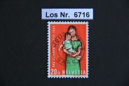 PJ 1962 sauberer Vollstempel                        Los 6716