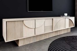 NP 1999 TV Möbel lowboard massiv echt Holz Luxus edel