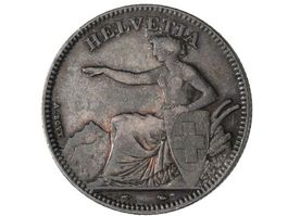 Schweiz 2 Franken 1850 A