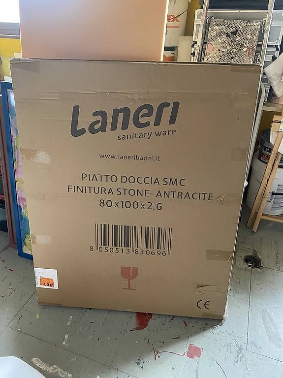 Piatti: Piatto doccia antracite  – Usato da Agarone venduto da creativa1963