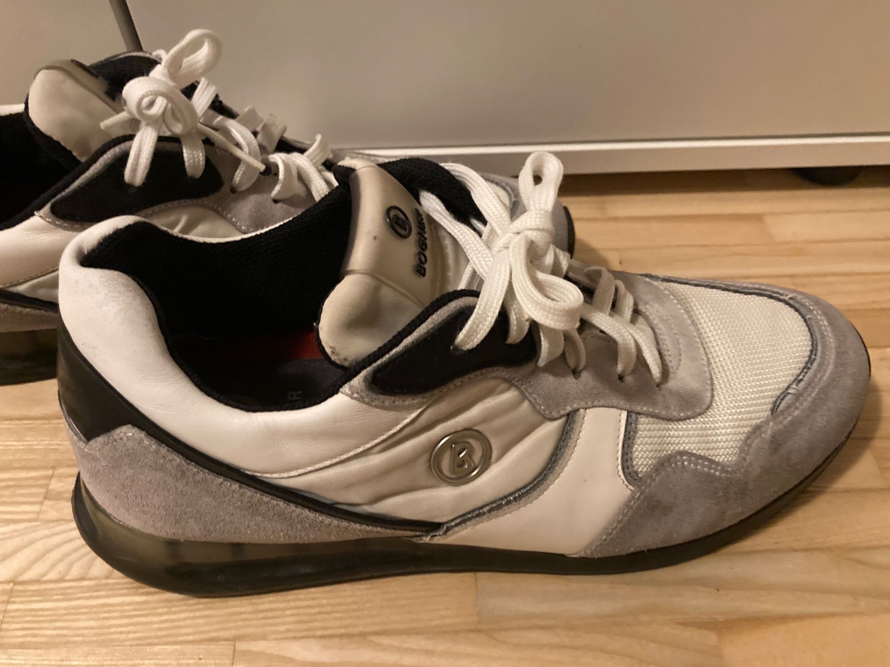 Bogner Scarpe da uomo: Bogner Herren Sneaker Grösse 42  Weiss Grau – Usato da Mammern venduto da Just4ever2026 1