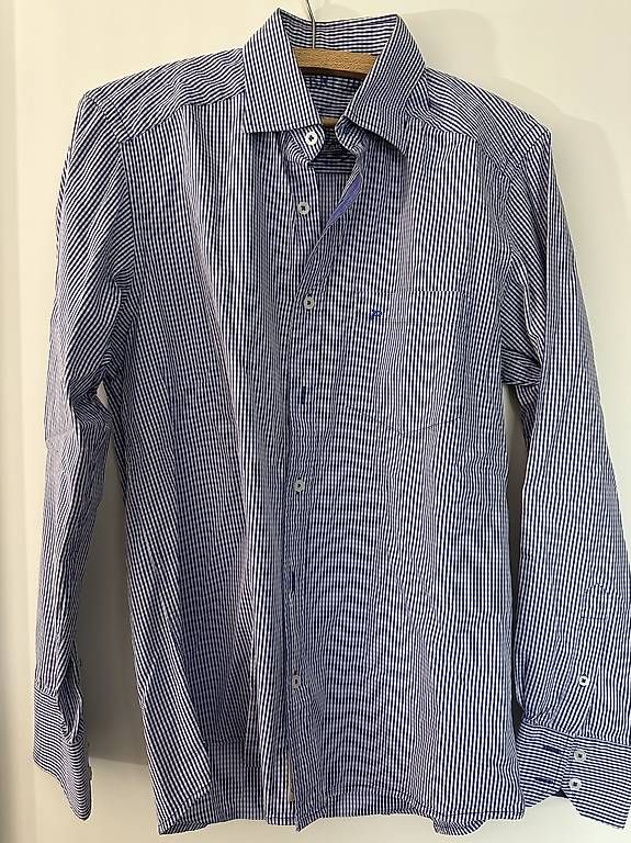 Peak Performance Camicie: Peak Performance Hemd Blau kariert, klassisch – Usato da Winterthur venduto da Adonisss