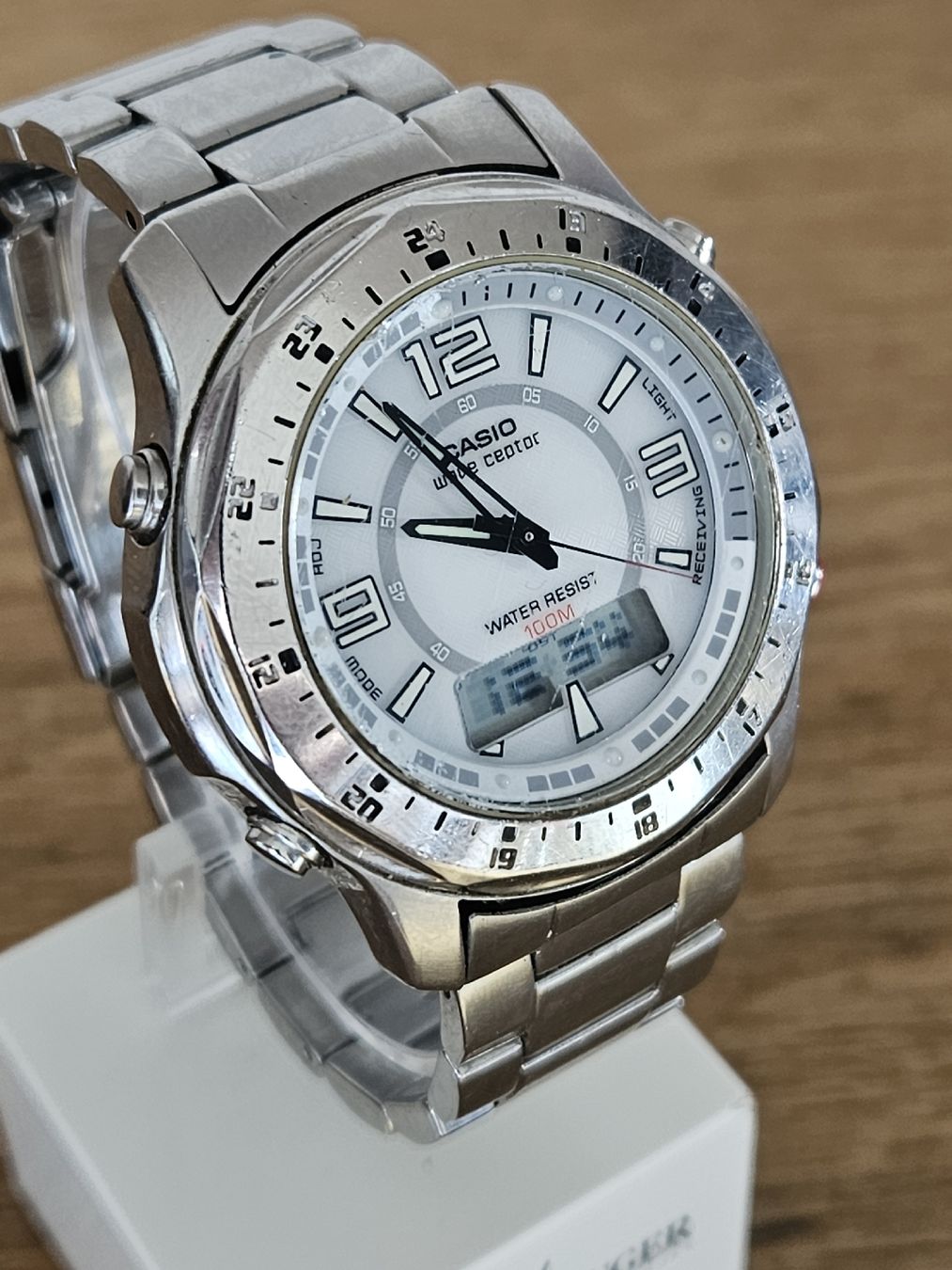 Casio Orologi: Casio Wave Ceptor Radio Controlled Herrenuhr 42mm – Usato da Flamatt venduto da pie_f9zm 1