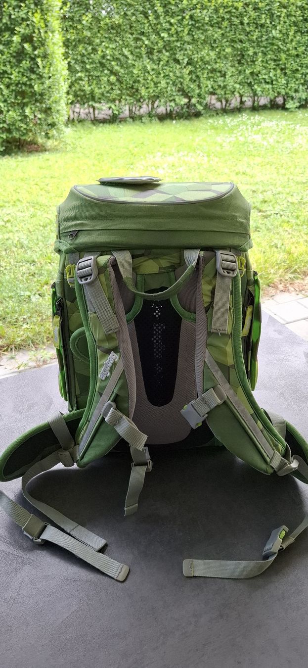 Ergobag Borse & Zaini: Ergobag Schulranzen Dino grün Jungen – Usato da Dübendorf venduto da Monsterbean 2