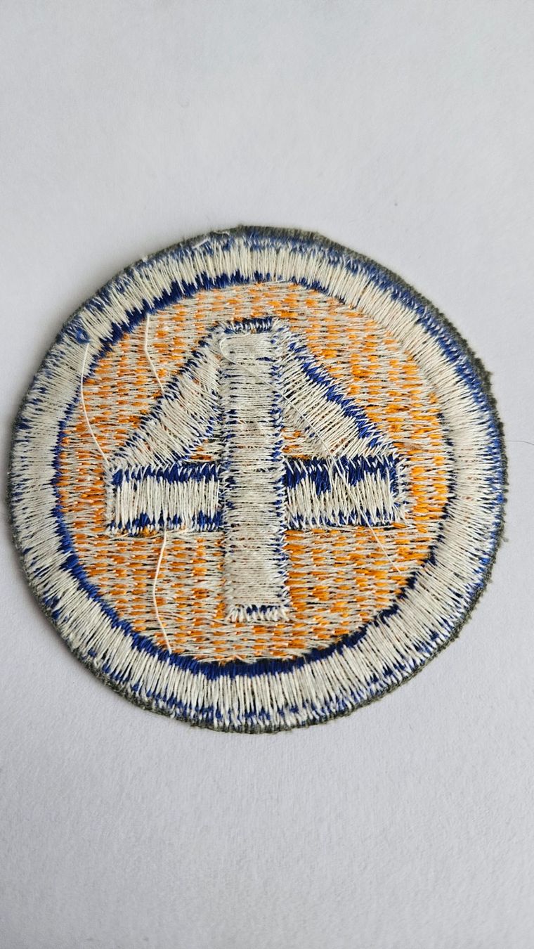 Placchette & Badge: WW2 US Patch 4. Armee (Fourth Army – Usato da Zofingen venduto da Phil68 1