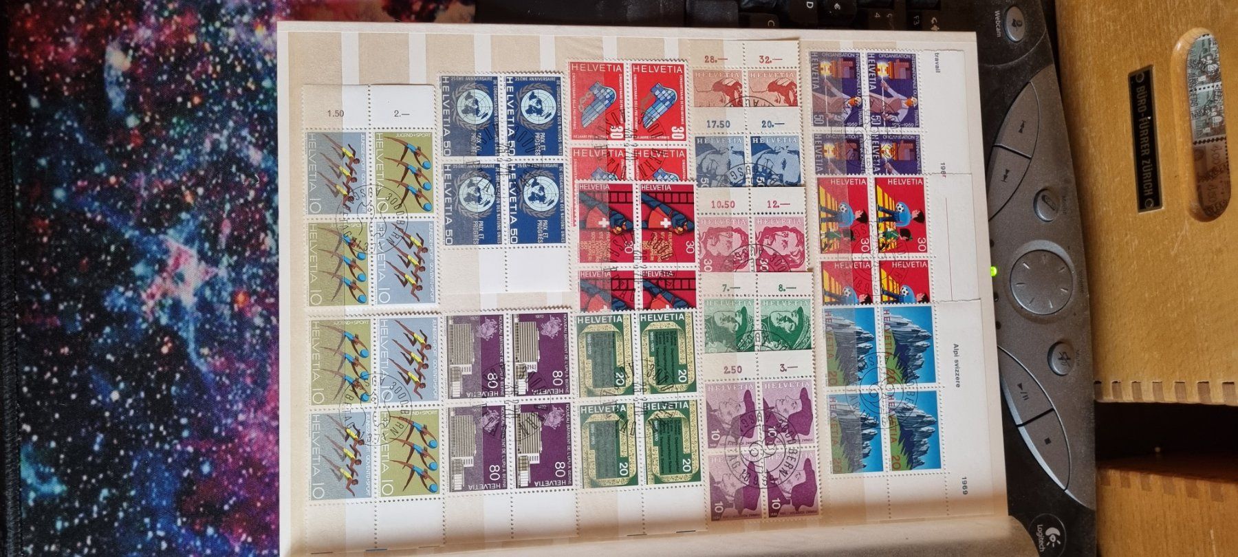 Tutti i francobolli: CH LOT UM 1970 ET GEST. – Usato da Dintikon venduto da bonita099 7