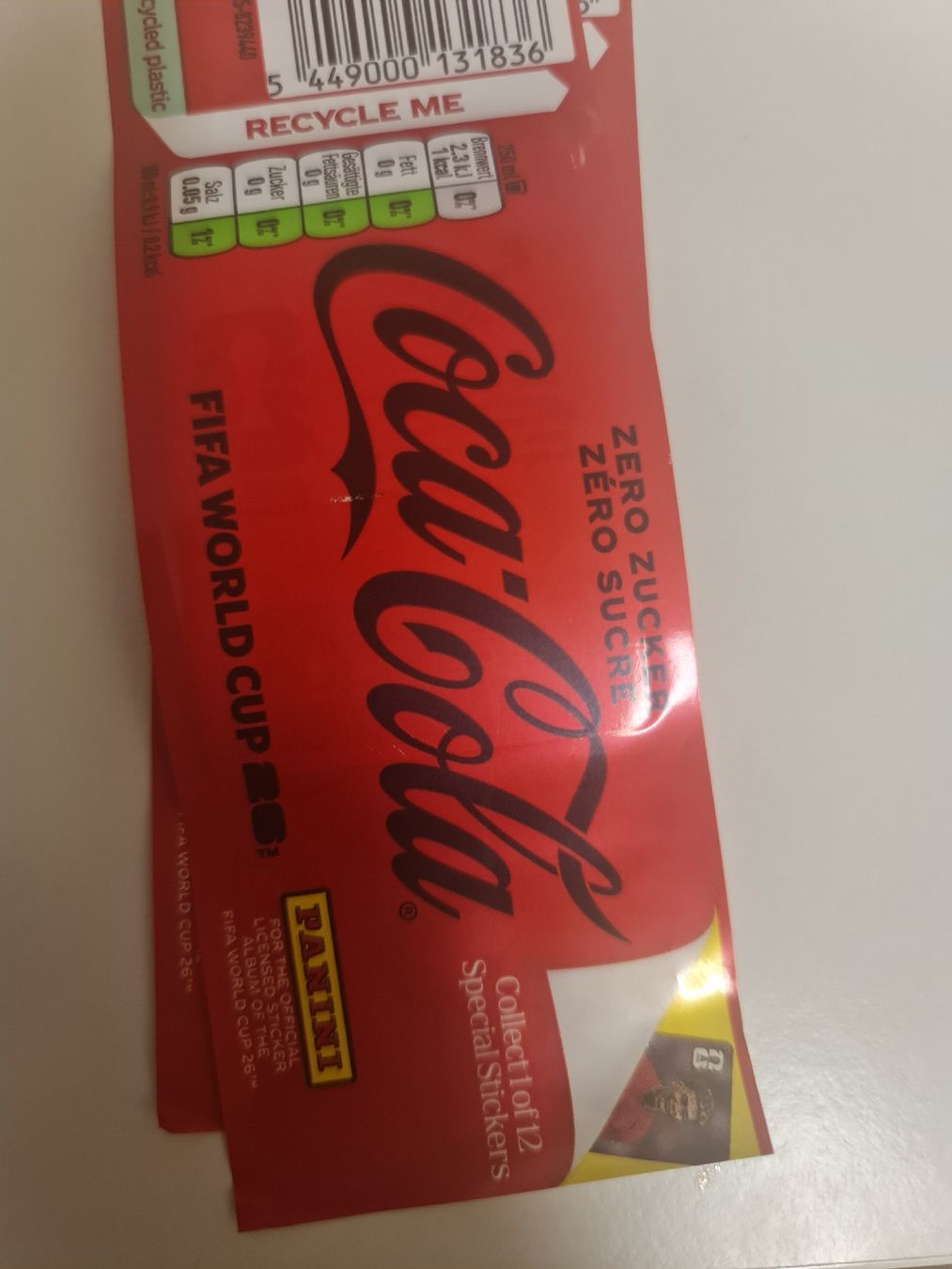 Panini Carte collezionabili: Coca Cola, Eduardo Camavinga WM 2026 Panini Extra Stricker – Nuovo (secondo la descrizione) da Basel venduto da saul.goodman 1