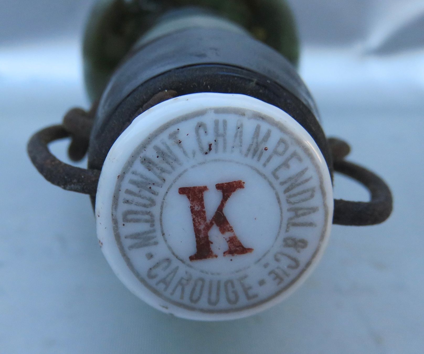 Bicchieri, Caraffe & Bottiglie: ALTE BIERFLASCHE BIÈR DE CAROUGE – Usato da BERN venduto da erassmusvonrotterdam 1
