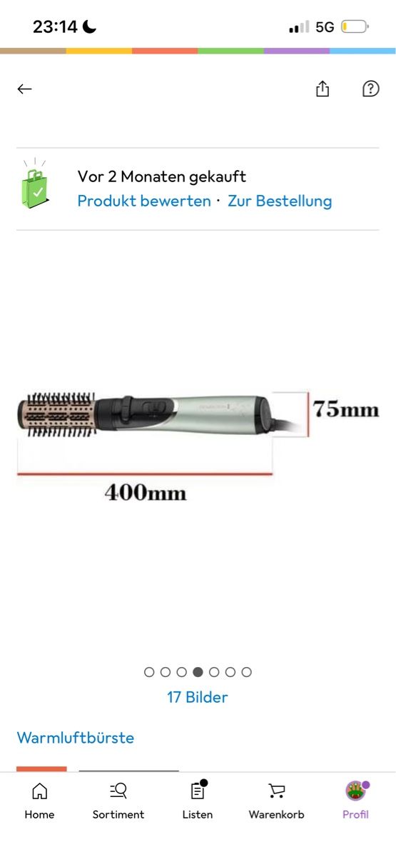 Remington Föhn: Heissluft Styling Styler Remington neuwertig – Neu (gemäss Beschreibung) aus Kleinandelfingen von Doratschikov 4