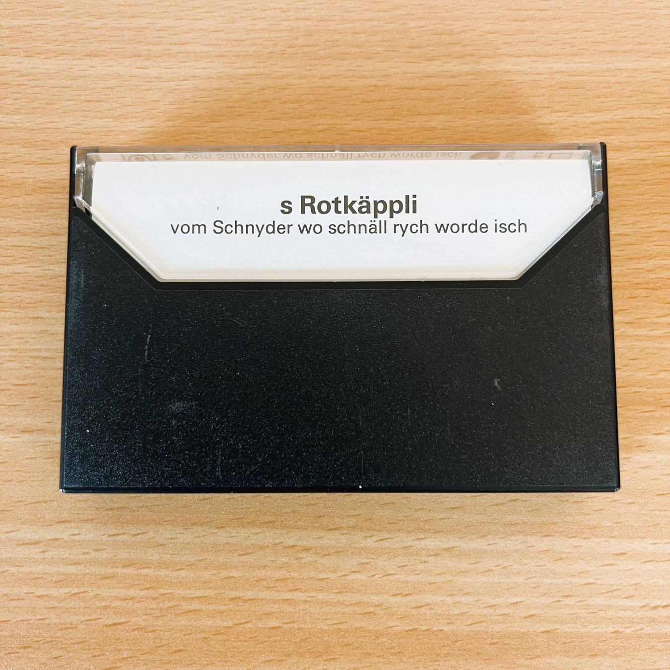 Musicassette: MC - s Rotkäppli – Dialekt – Usato da Amlikon-Bissegg venduto da allerlei-versand 2