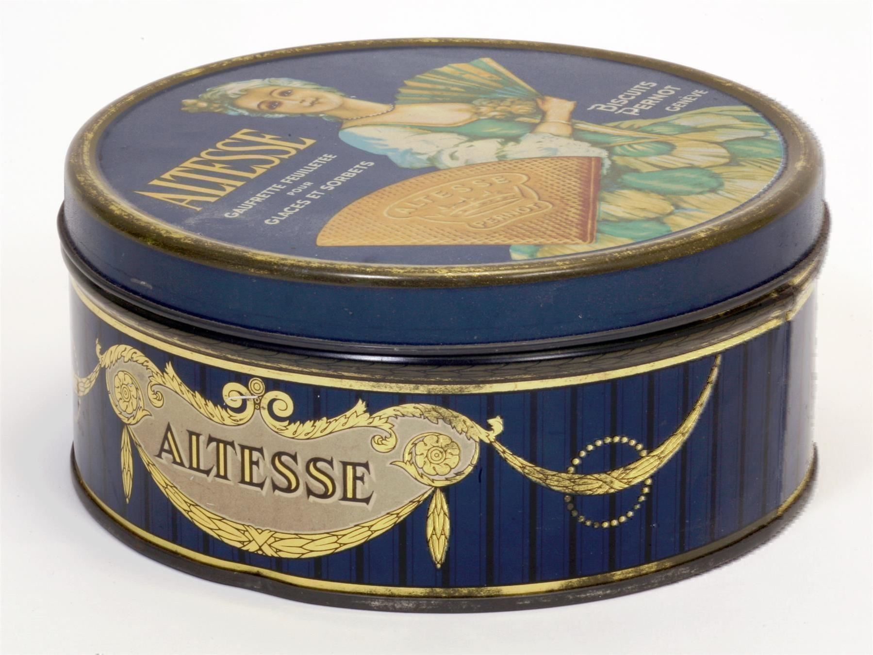 Dosen: Blechdose Biscuits Pernot Geneve Antik – Gebraucht aus Bassersdorf von Sugo 1