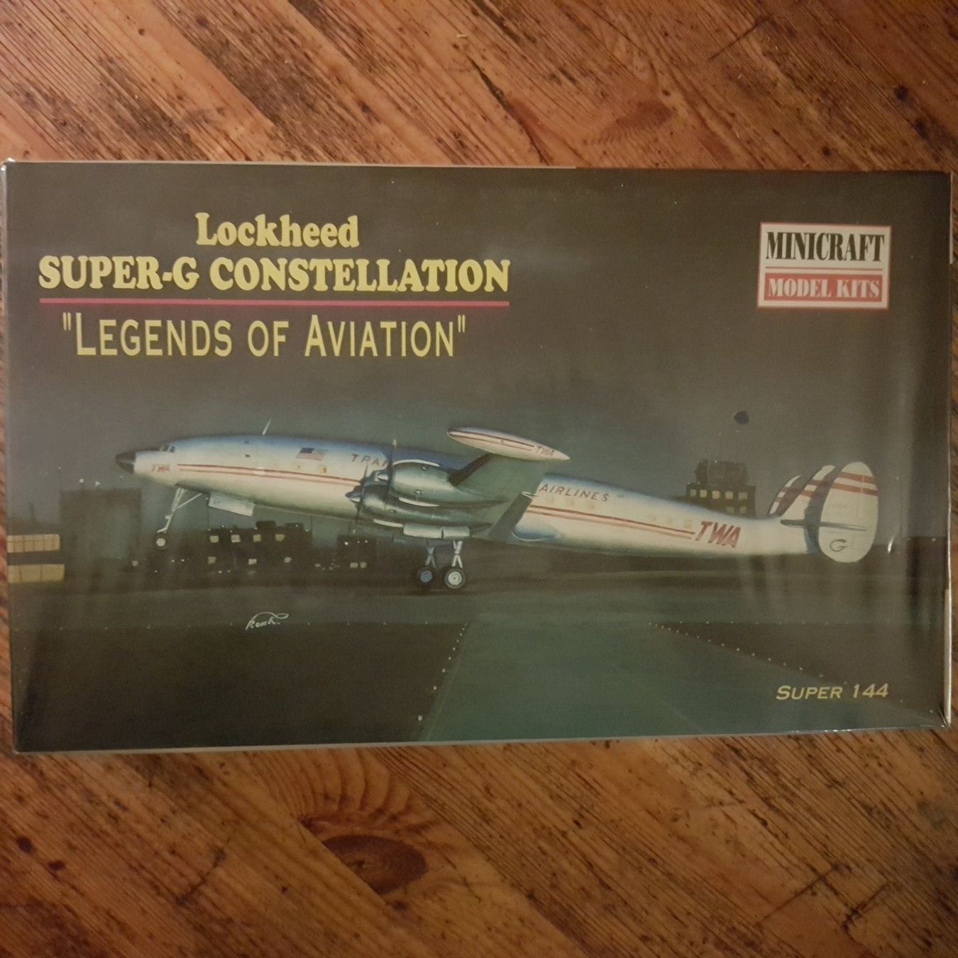 Lockheed Kit di modellismo & Modellini statici: Minicraft 1/144 Lockheed S Constellation – Nuovo e nell'imballaggio originale da Bern venduto da causa67