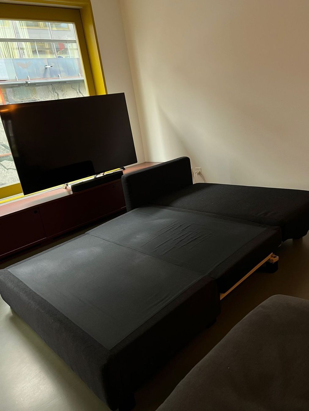 Sofas: Schwarzes Bettsofa von die Collection – Gebraucht aus Wollerau von stoni03 3