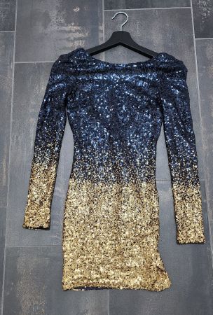 Pailletten-Kleid – Größe XS
