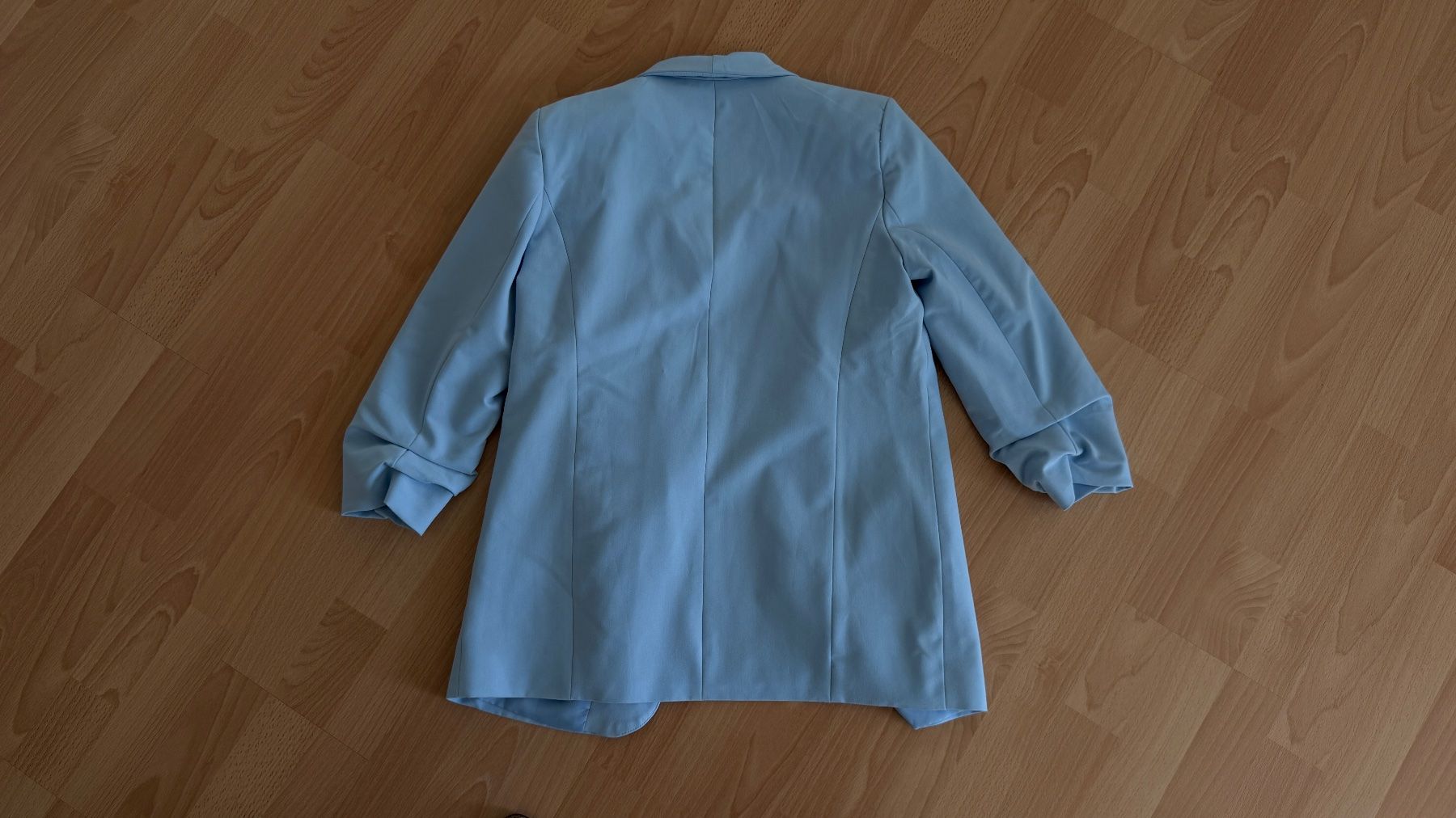 Pieces Jacken: Blazer - PIECES hellblau Gr. M mit geschoppten Ärmeln – Gebraucht aus Winterthur von Secondhand-Family 5