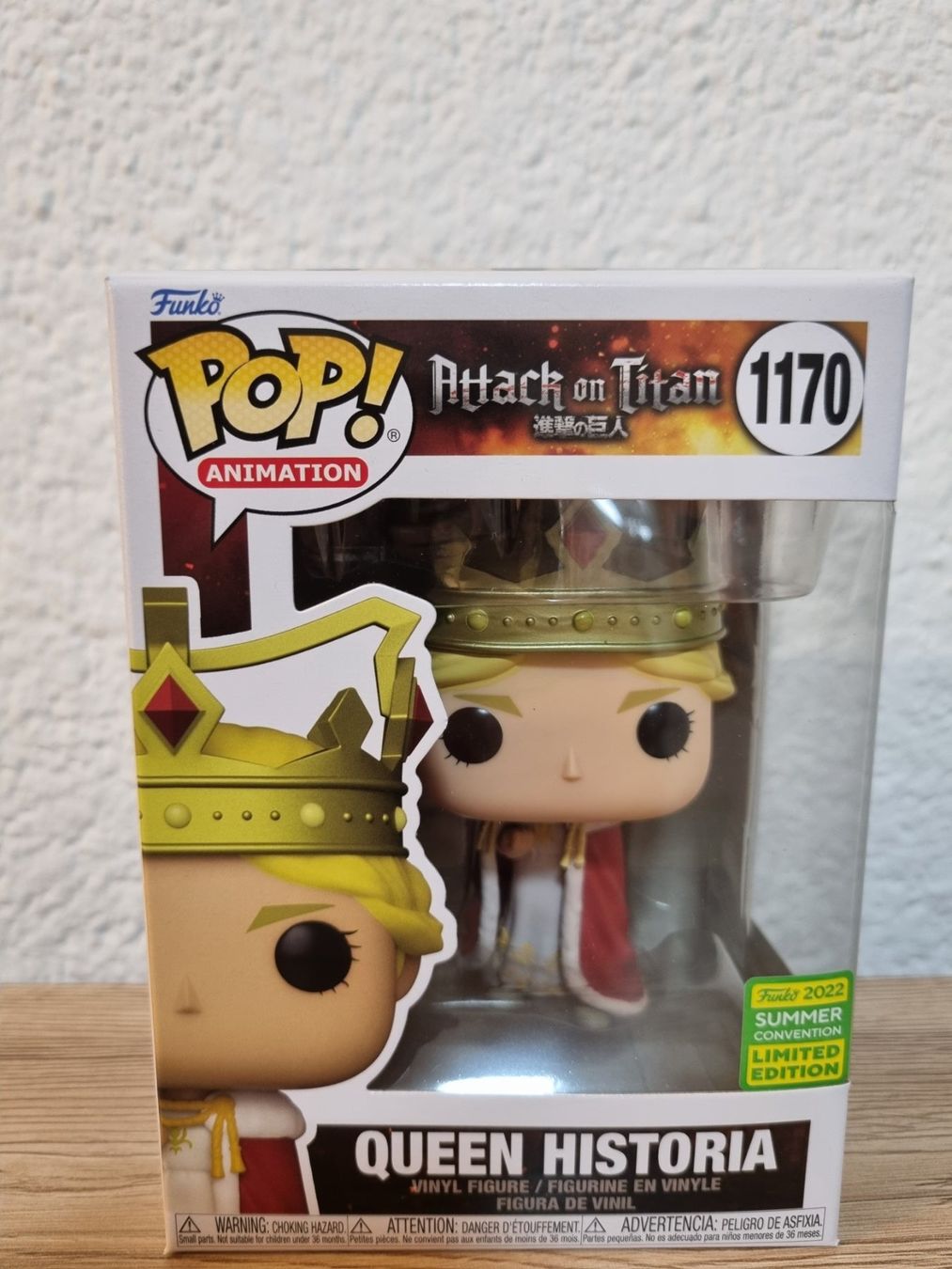 Funko Figuren: Funko Pop Attack on Titan #1170 - Queen Historia – Neu und originalverpackt aus Oberdorf NW von CollectingWorld