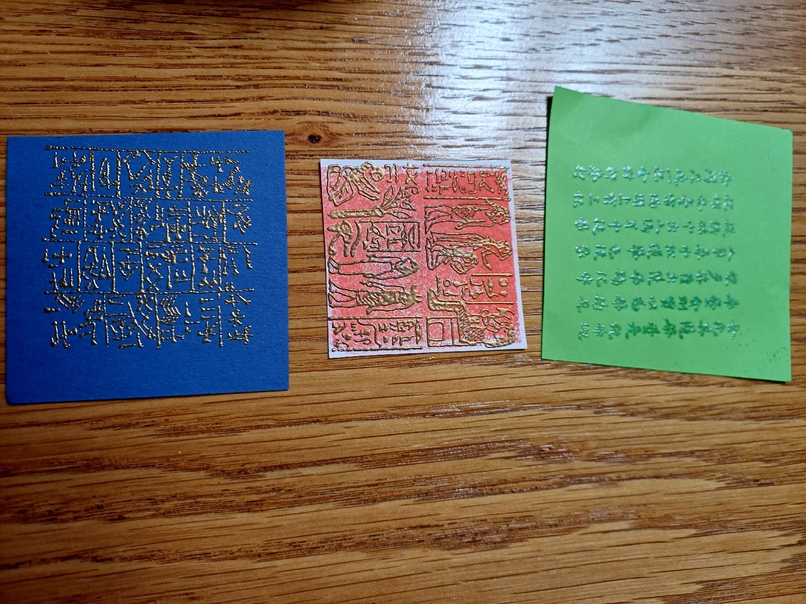 Kits de loisir créatif: Kursmaterial Stempel NR.7 – D'occasion à Gächliwil par lesidees 4