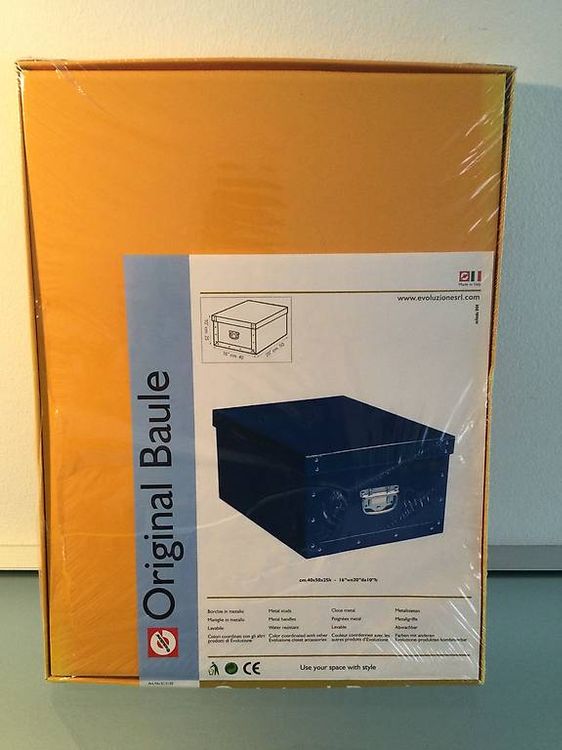 Kenro Blaue Karton-Federhalterungen Für Fotos - Einfache Rahmen Mit Silbernem Rand