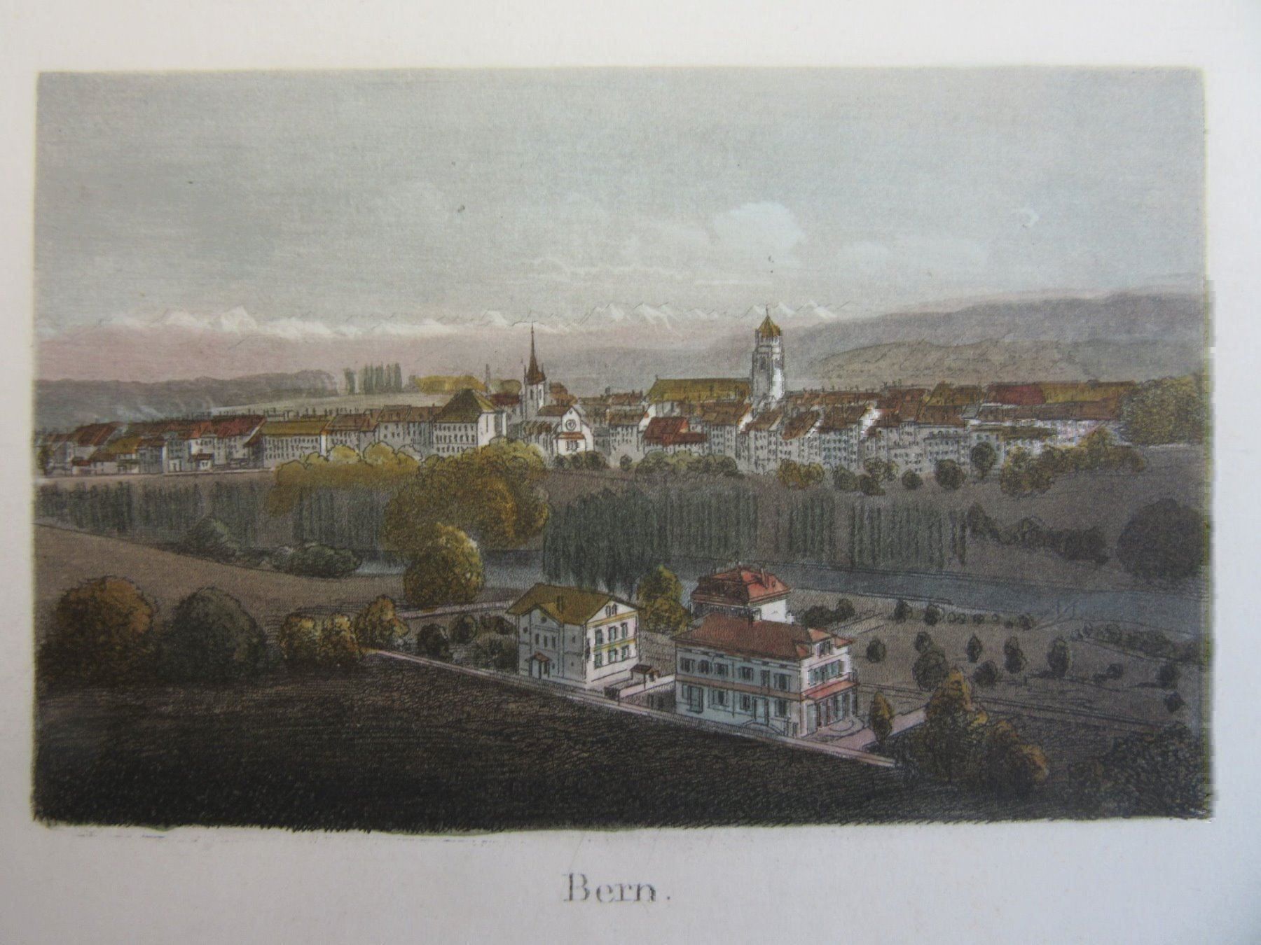 Incisioni: BERN   AQUATINTA – Usato da Gersau venduto da grafik-kunst
