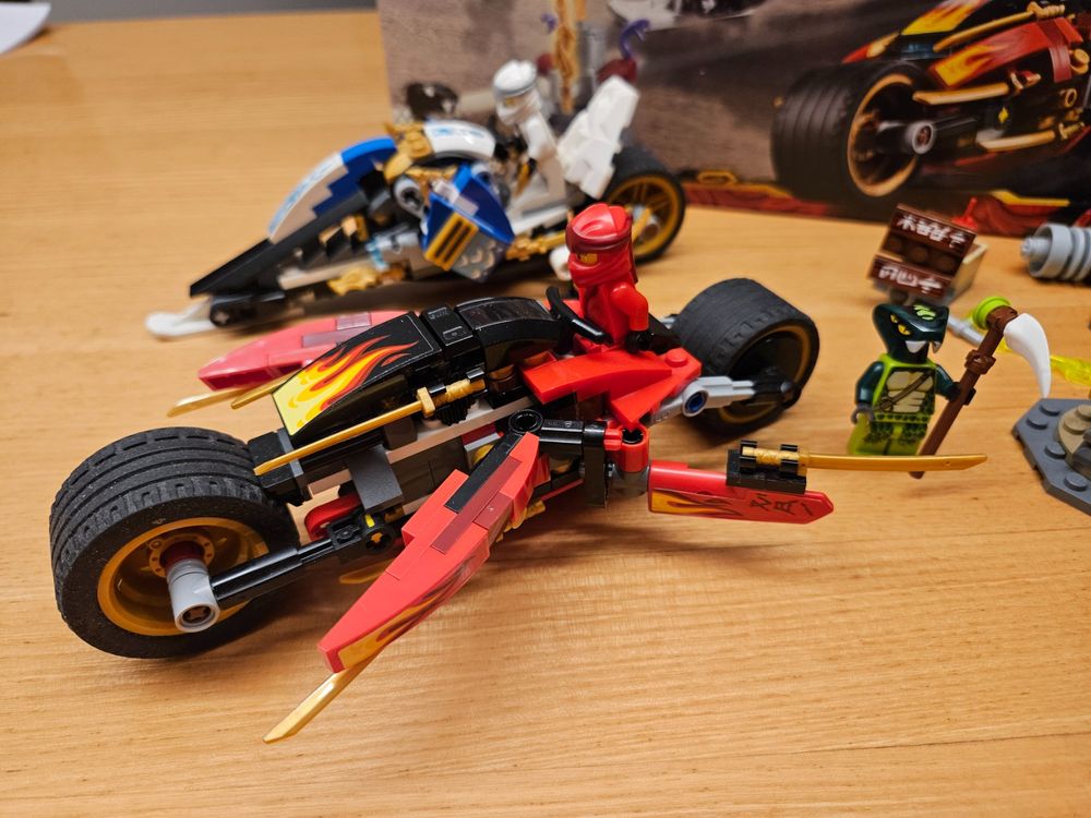 Ninjago Lego 70667 - Kai's Blade Cycle & Zane's Snowmobile | Kaufen auf ...