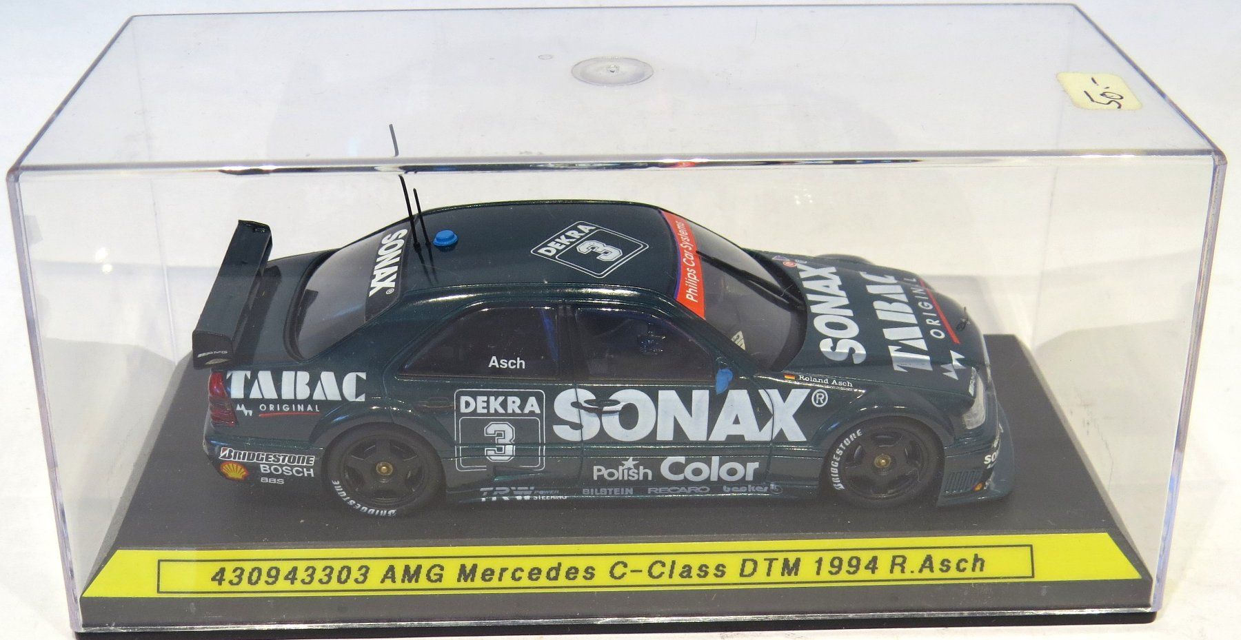 Mercedes-Benz Modellini d'auto: 1:43 AMG Mercedes C-Class DTM 1994 – Nuovo (secondo la descrizione) da Ettingen venduto da campione_1 2