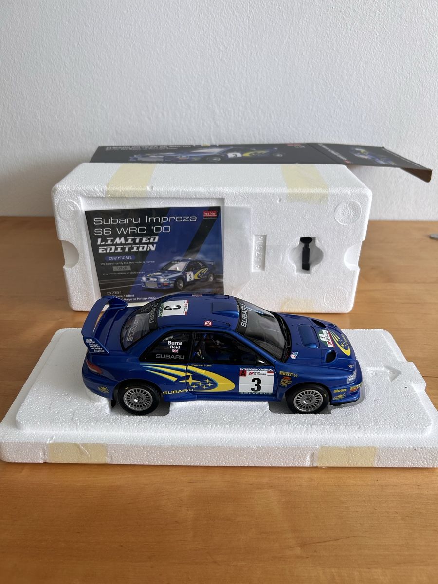 Subaru Modellini d'auto: Subaru Impreza WRC '00 R.Burns 1:18 – Nuovo (secondo la descrizione) da Romanshorn venduto da tamiya_aul 1