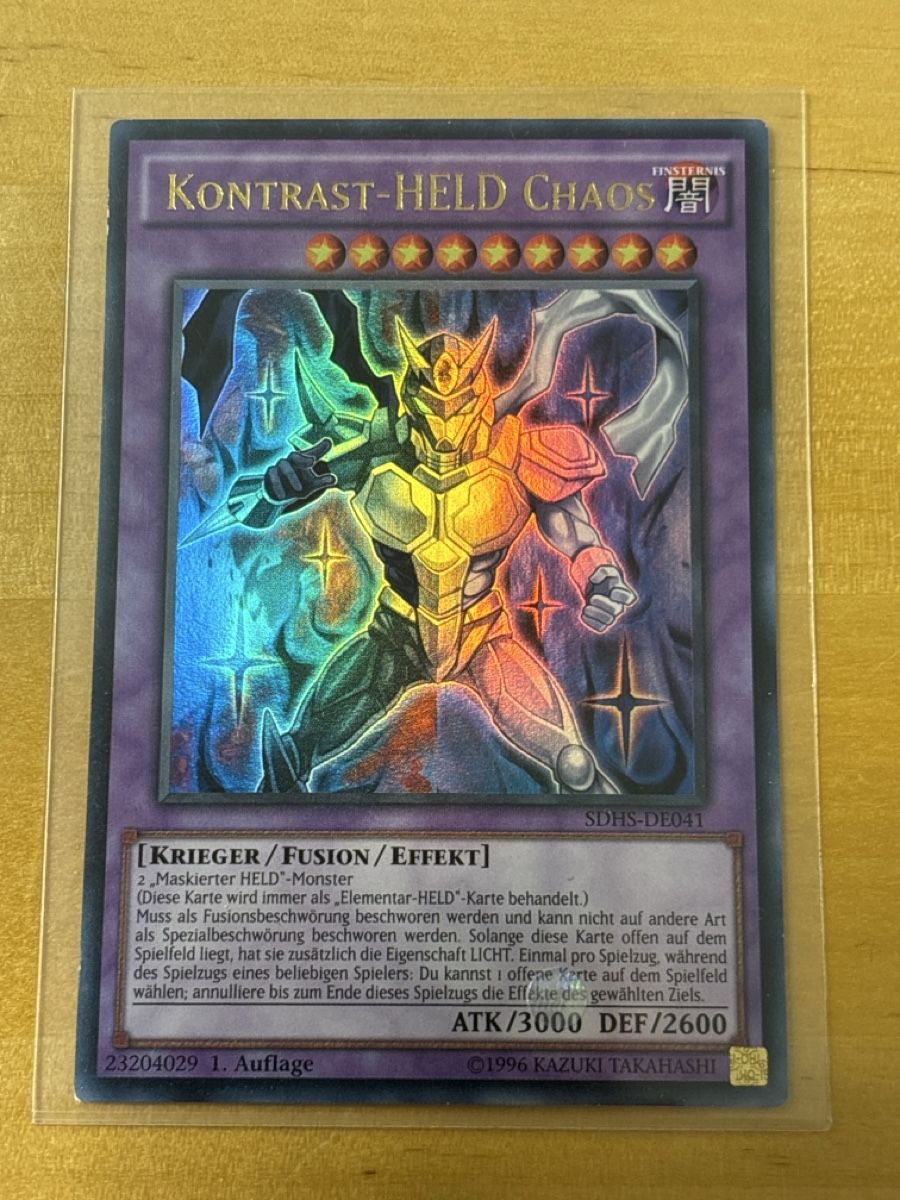 Yugioh Carte collezionabili: Yugioh Karte SDHS-DE041 1.ST – Usato da Speicherschwendi venduto da YugisKartenKammer