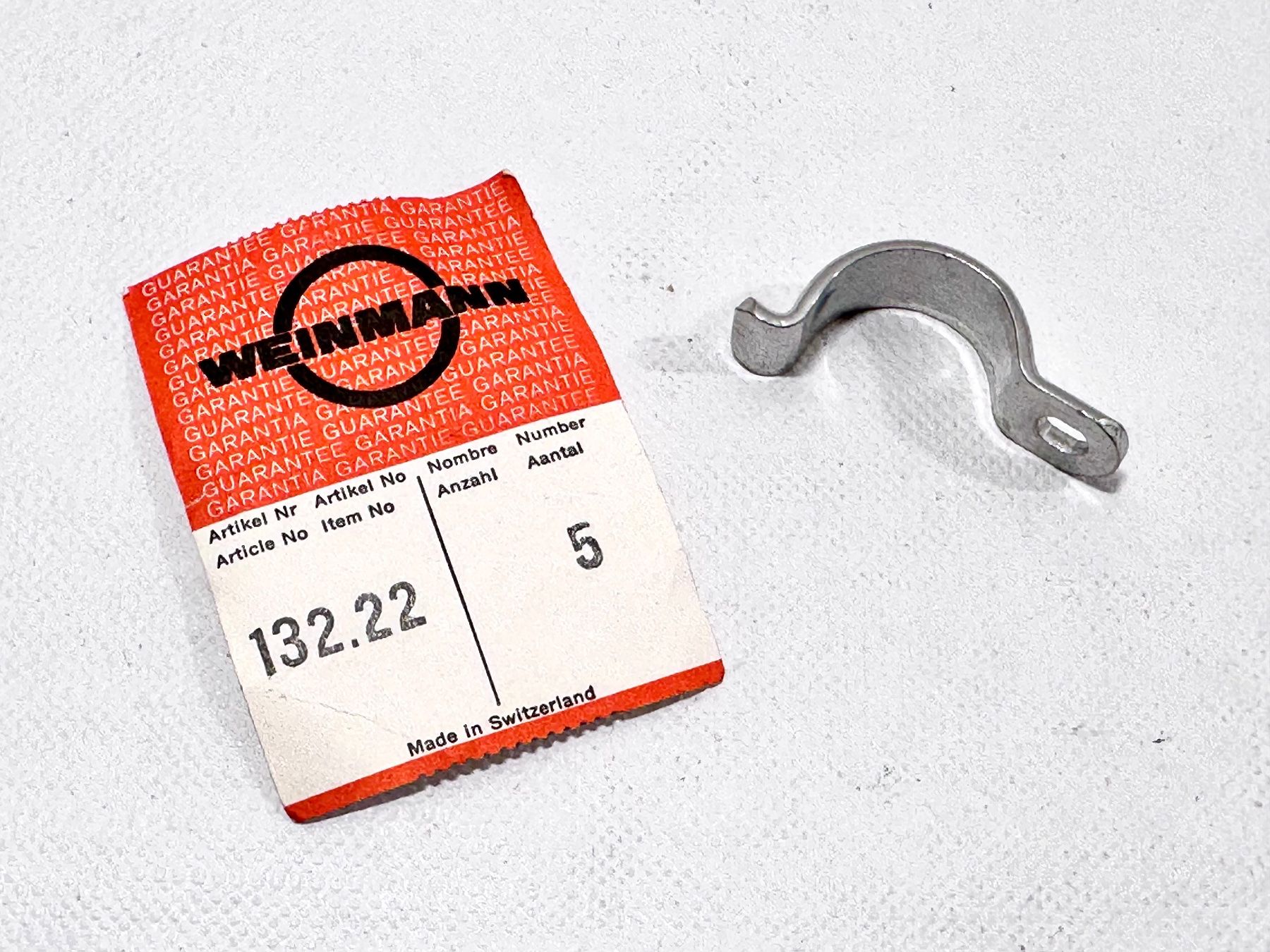 Weinmann Pezzi di ricambio: WEINMANN Ersatzteil 132.22 / 1Stück  NOS – Nuovo (secondo la descrizione) da Luzern venduto da bikeandbeltcom 1