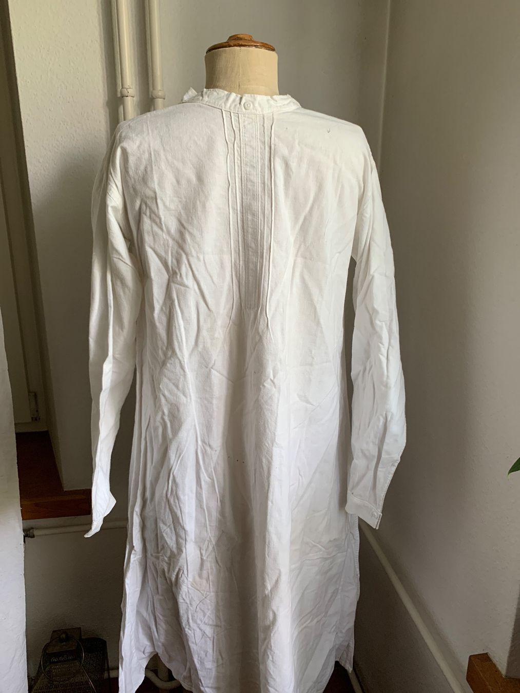 Negligees & Pigiami: Antikes Nachthemd langarm weiss Baumwolle Gr. 38 – Usato da Richterswil venduto da Moii89 2