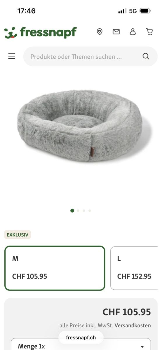 Niches, paniers: Hundebett grösse M – Neuf (Voir description) à Brugg AG par Iesiney 1