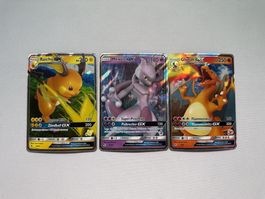 🔥Pokemon The GX Power Trio: Charizard, Mewtwo, & Raichu 🔥