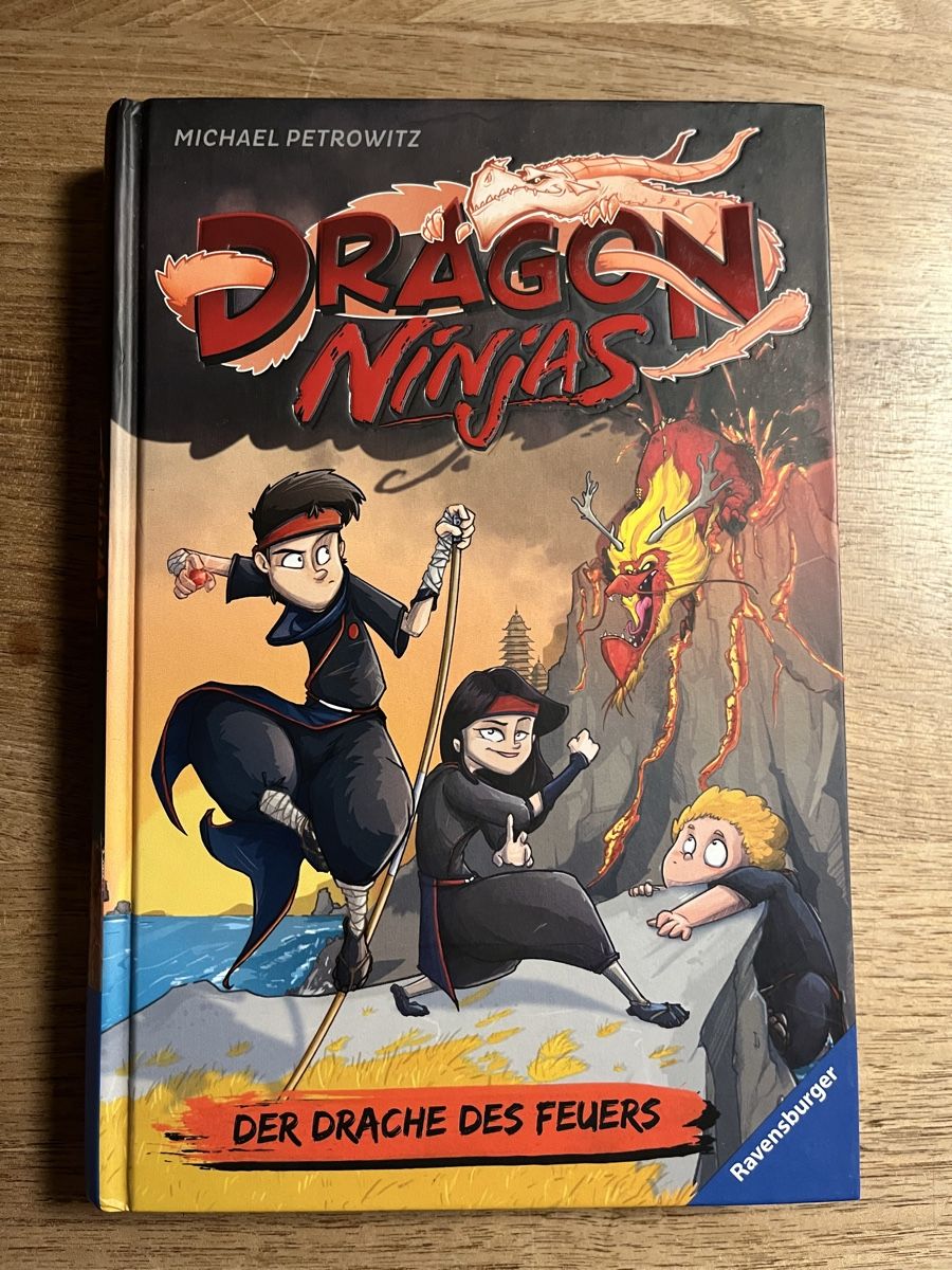 Bücher: Buch Dragon Ninjas Der Drache des Feuers – Gebraucht aus Berikon von Cyberbob2000