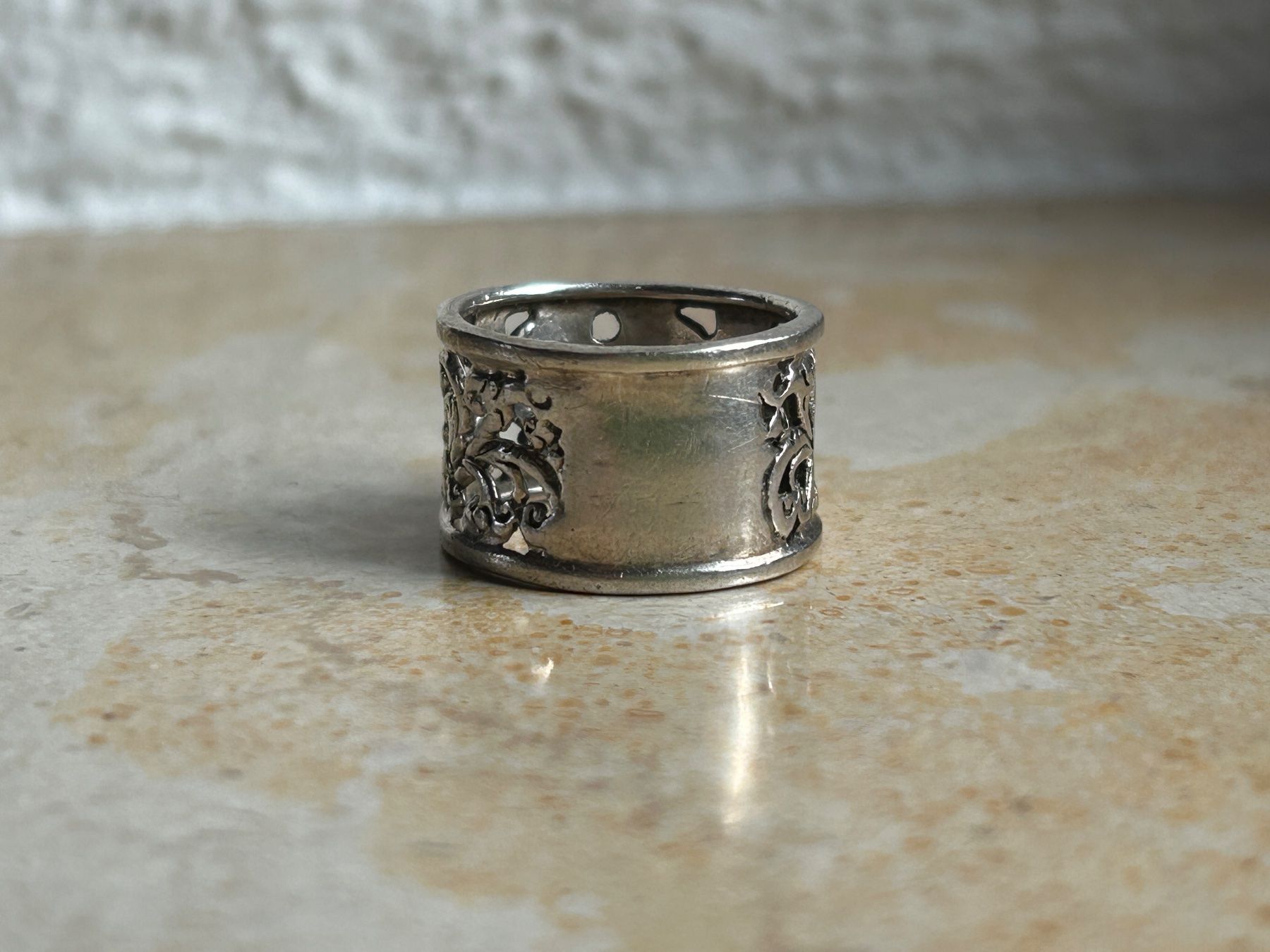 Anelli: Silberring 925, Gr.57, Vintage, Floral – Usato da Dittingen venduto da Bijoubelle 7