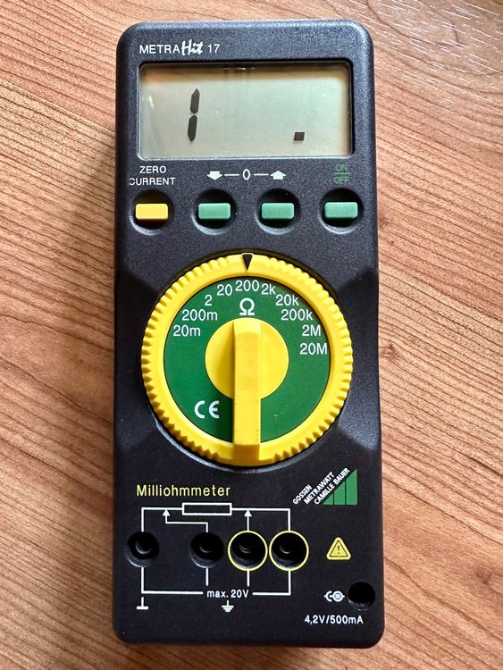 METRAHit 17 Digital-Milliohmmeter (Gebraucht) in Hüttikon für CHF 140 ...