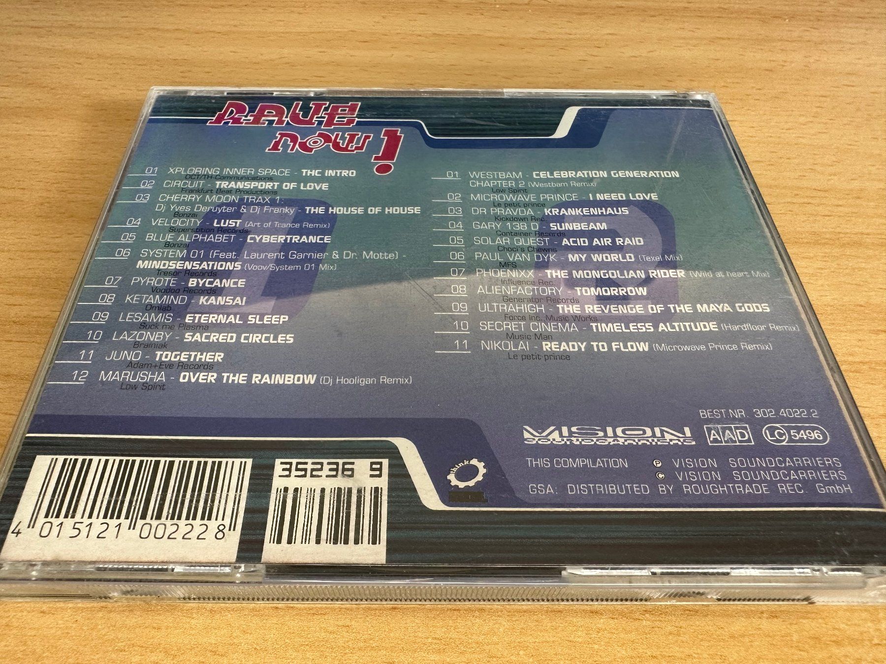 CDs: Various – Rave Now! - 2 CD – Gebraucht aus Rikon im Tösstal von Alpenmutz 1