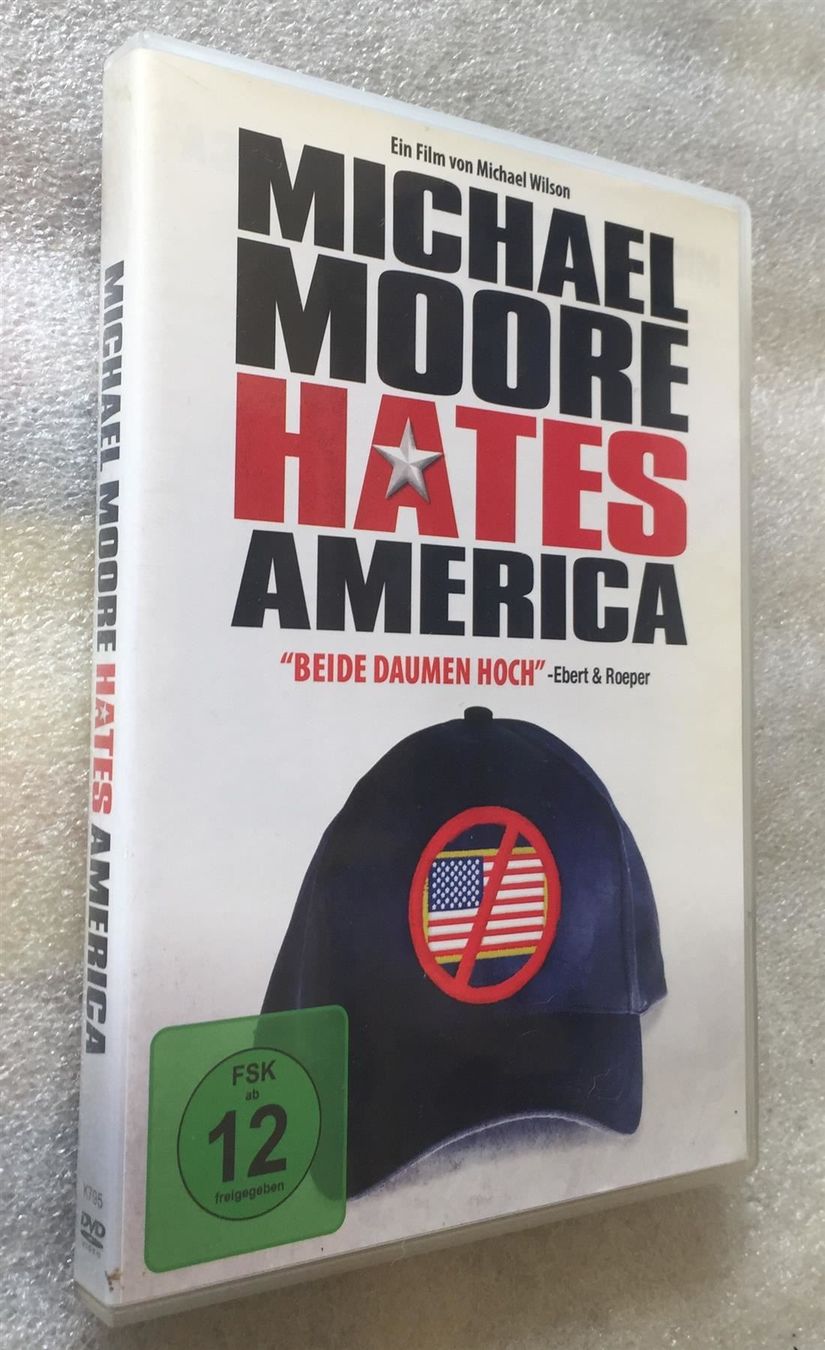 Tutti i DVDs: "Michael Moore Hates America" Michael Wilson Documentary DVD – Nuovo (secondo la descrizione) da Genève venduto da Cockattoo