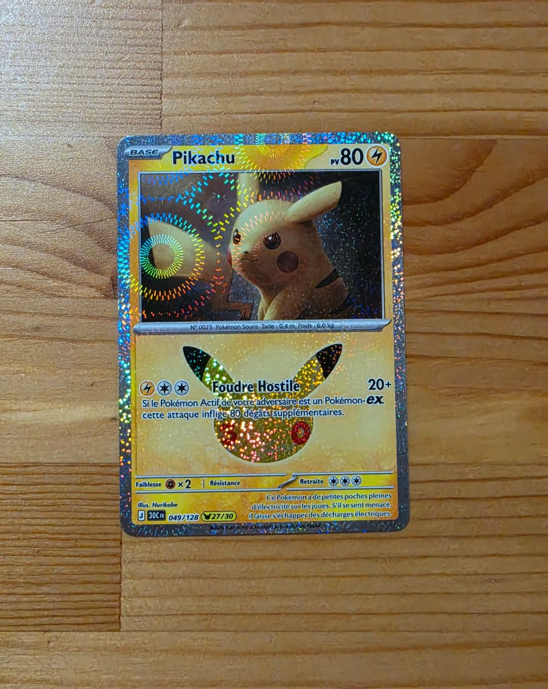 Pokémon Cartes à collectionner: Pikachu 27/30 – D'occasion à Alle par mys_f5px