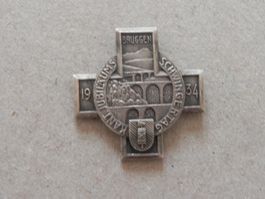 Abzeichen Kantonal Schwingfest Schwingen Bruggen SG 1934
