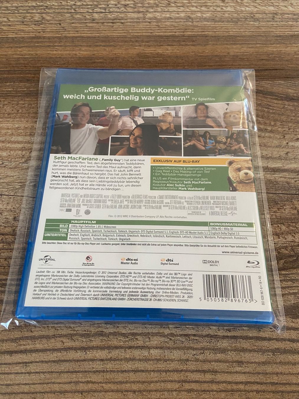 Tutti i DVDs: TED Blu-ray in Top Zustand! – Usato da Hasle LU venduto da P89erni01 1