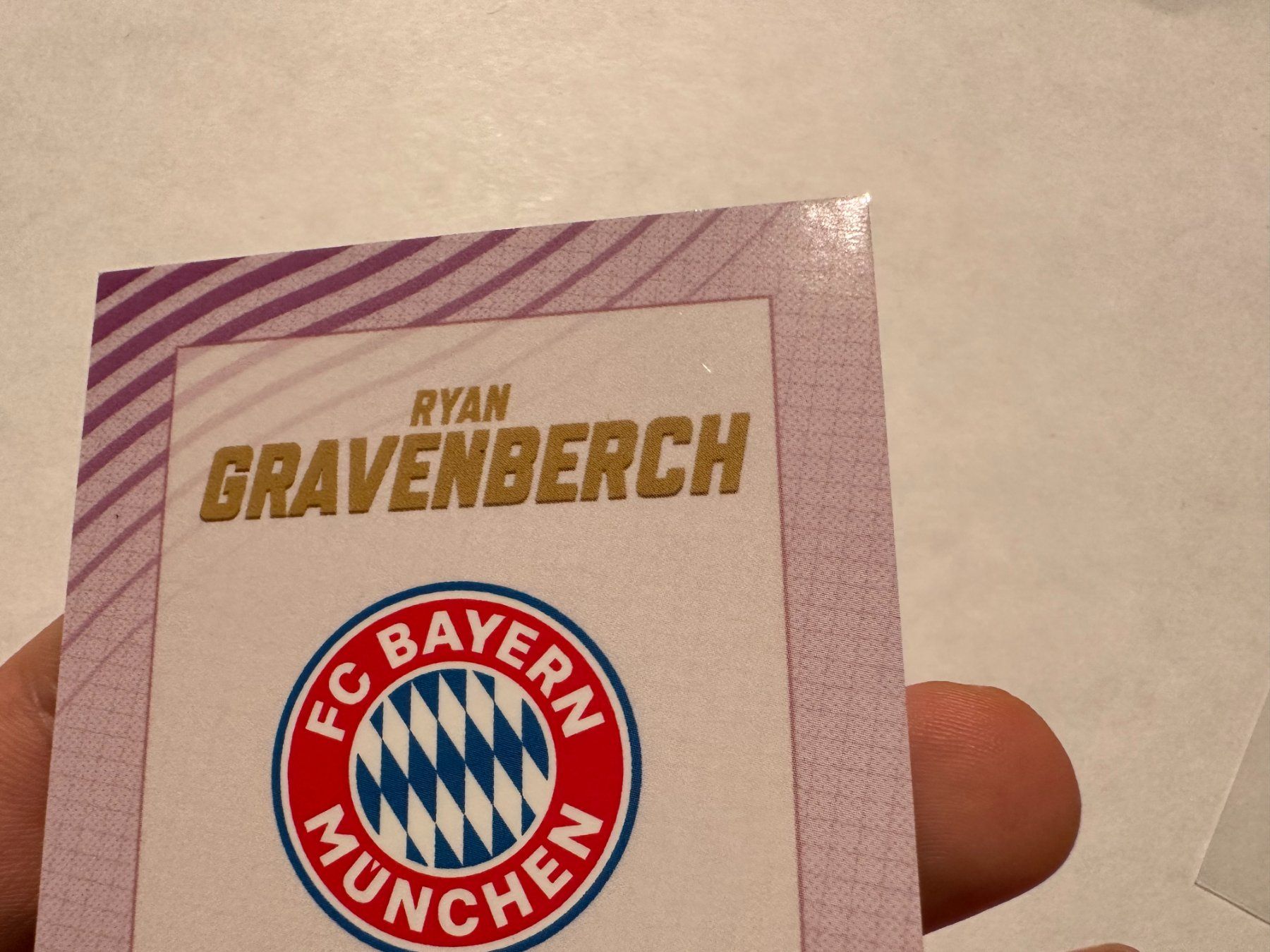Topps Carte collezionabili: 2022 Topps Gold Ryan Gravenberch 07/25 – Usato da Hagendorn venduto da Pokecollectorch 6