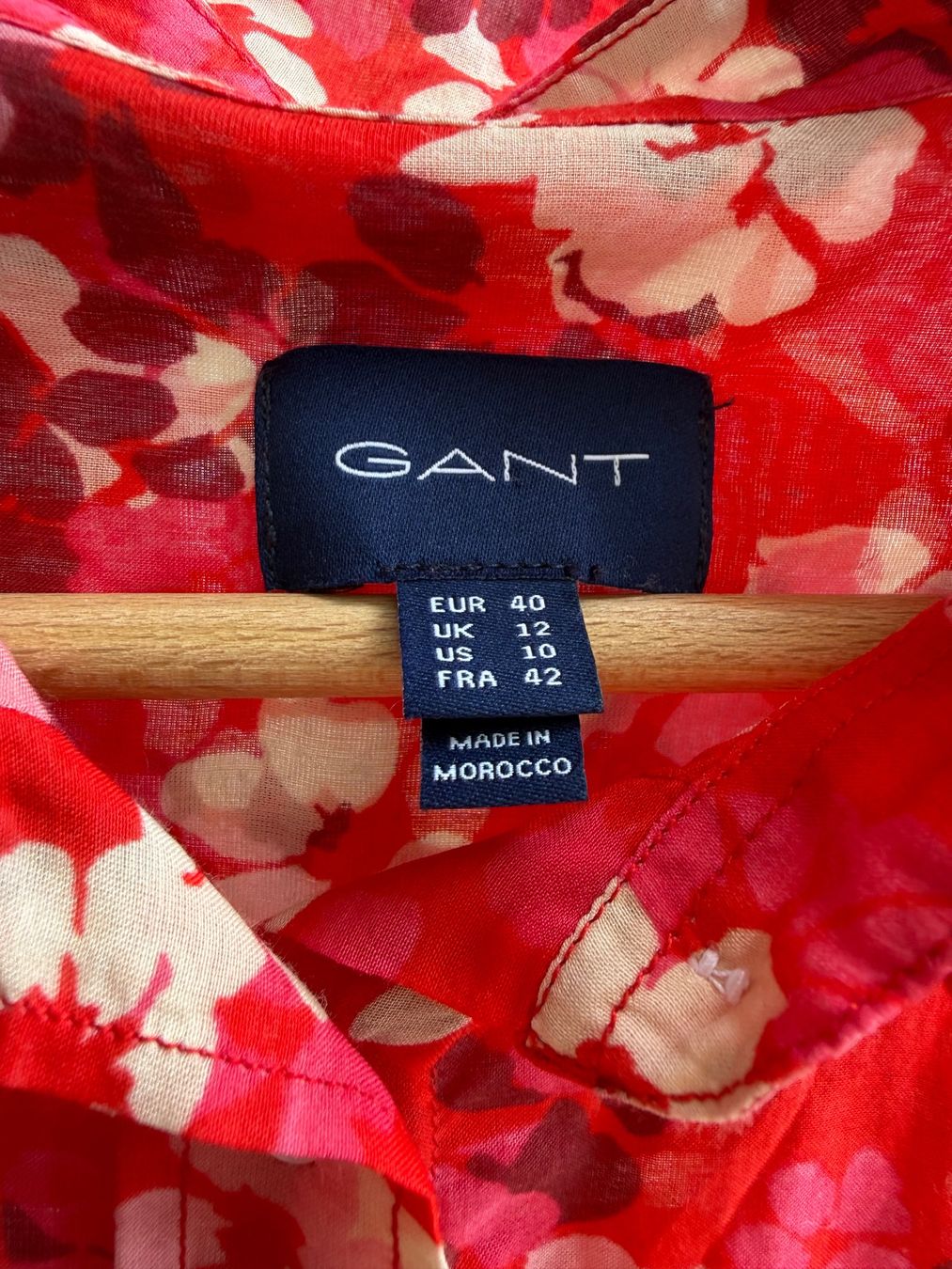 Gant Camicette: GANT Floral Bloom Bluse gr.40 - Baumwolle/ Seide – Usato da Schöftland venduto da M.B.Dudart 2